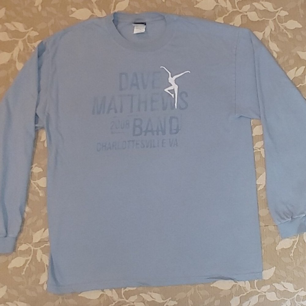 DMB! Vintage Dave Matthews Band 2008 Summer Tour Firedancer LS T-Shirt